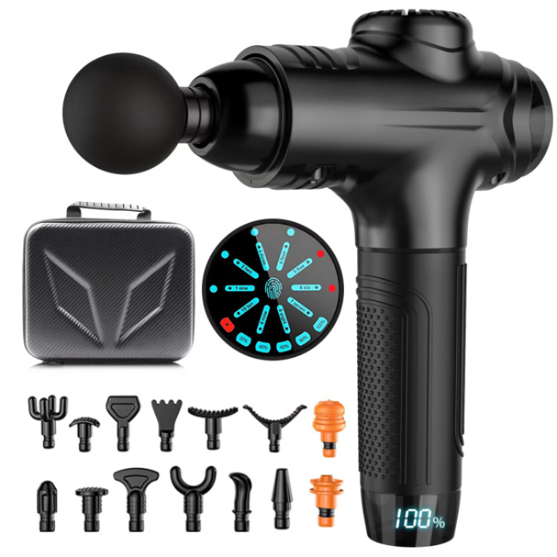 Vibration Massage Gun - Handheld Professional Vibration Intelligent Massage Gun