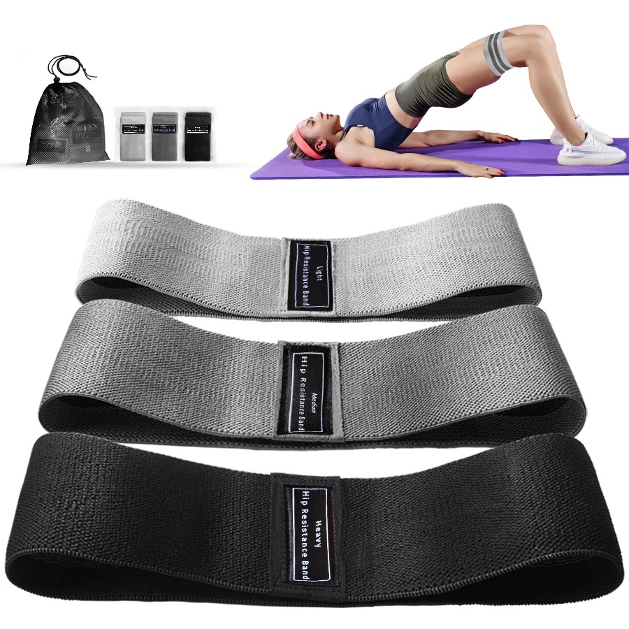 Suspension Trainer Trx - Fabric Resistance Hip Booty Bands Glute