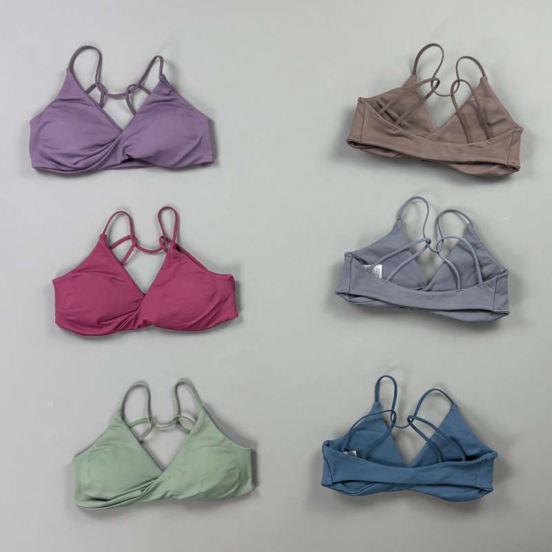 Yoga Mat For Fitness - Vision Women Sports Bra V Neck