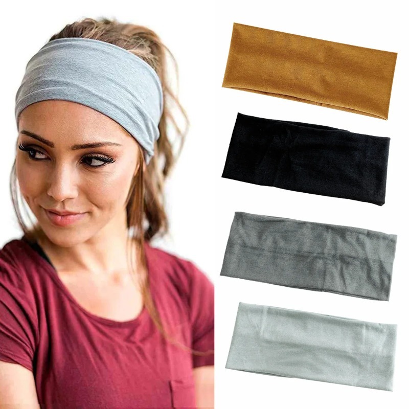 Stretch Strap Yoga - 9CM Extra Wide Sports Yoga Headbands