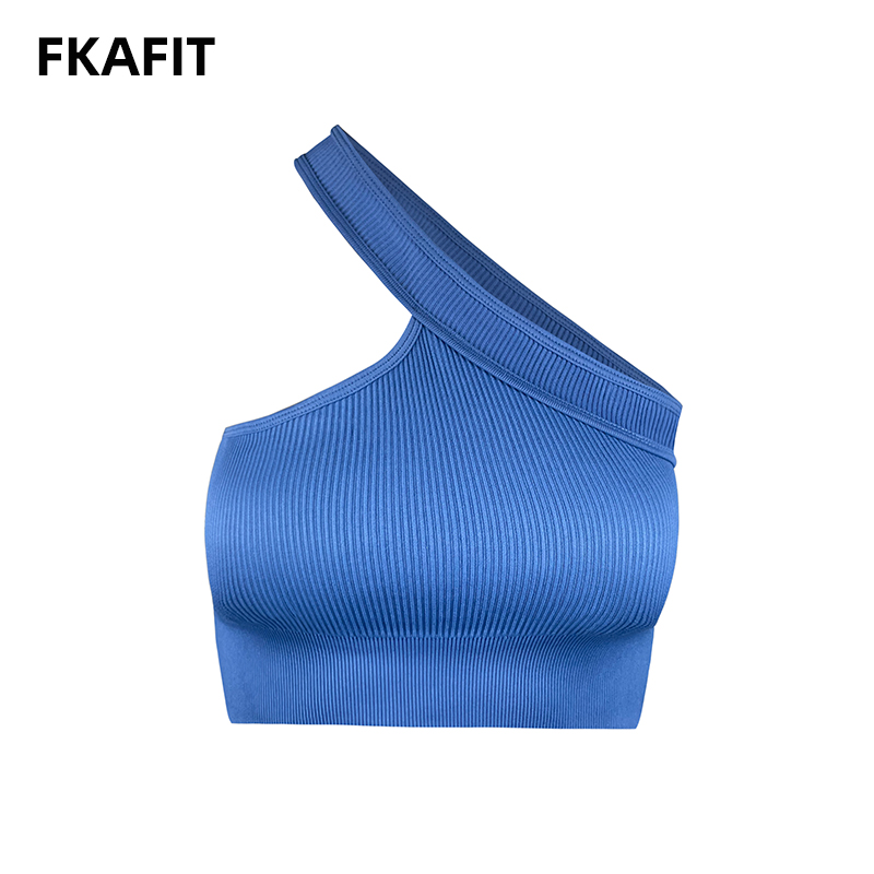 Nữ Crop Yoga Bra Gợi Cảm 1 Vai - đánh giá và giá Yoga Mat For Fitness