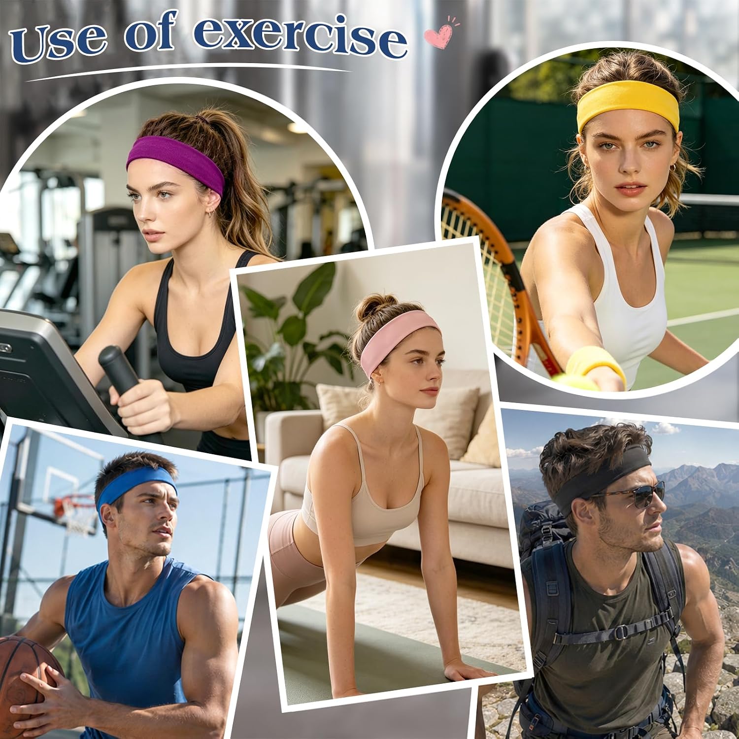 30PCS Solid Color Headbands fo - đánh giá và giá Stretch Strap Yoga