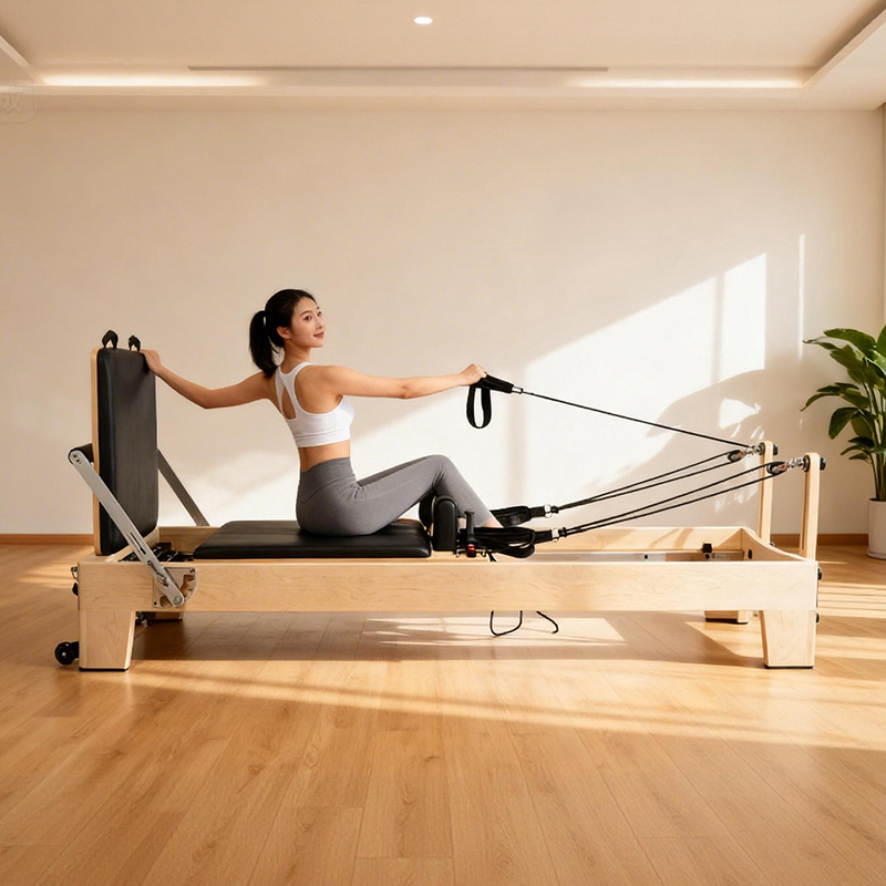 White Maple Portable Adjustabl - đánh giá và giá Yoga Fitness Reformer