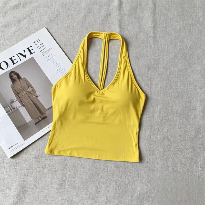 V‑Neck Halter T‑Back Yoga Tank - đánh giá và giá Yoga Fitness Studio