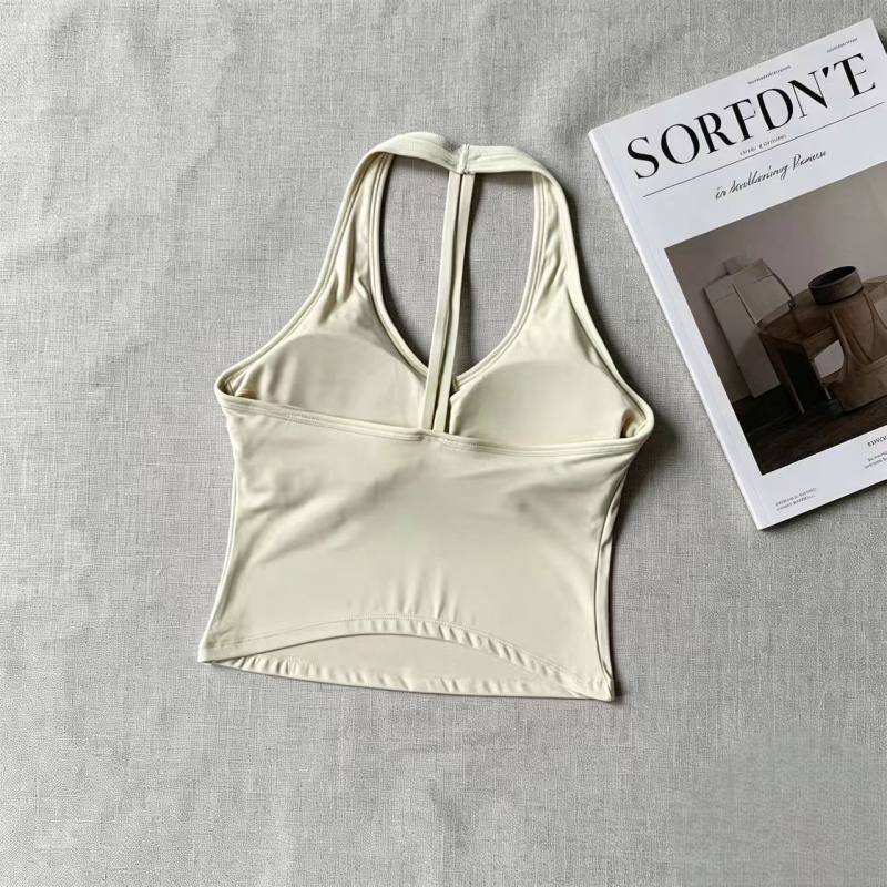 V‑Neck Halter T‑Back Yoga Tank - đánh giá và giá Yoga Fitness Studio