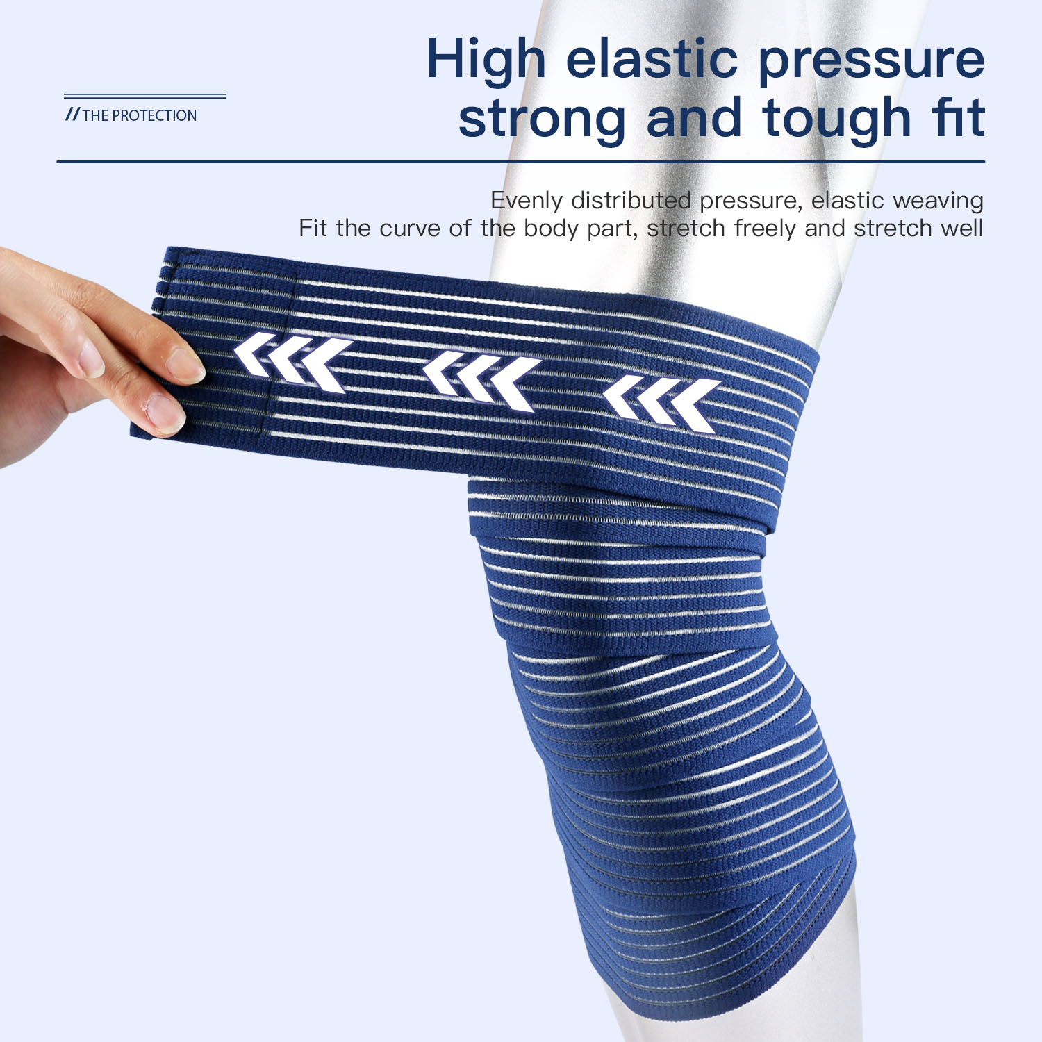 1 PC Tape Compression Bandage  - đánh giá và giá Knee Sleeve Compression