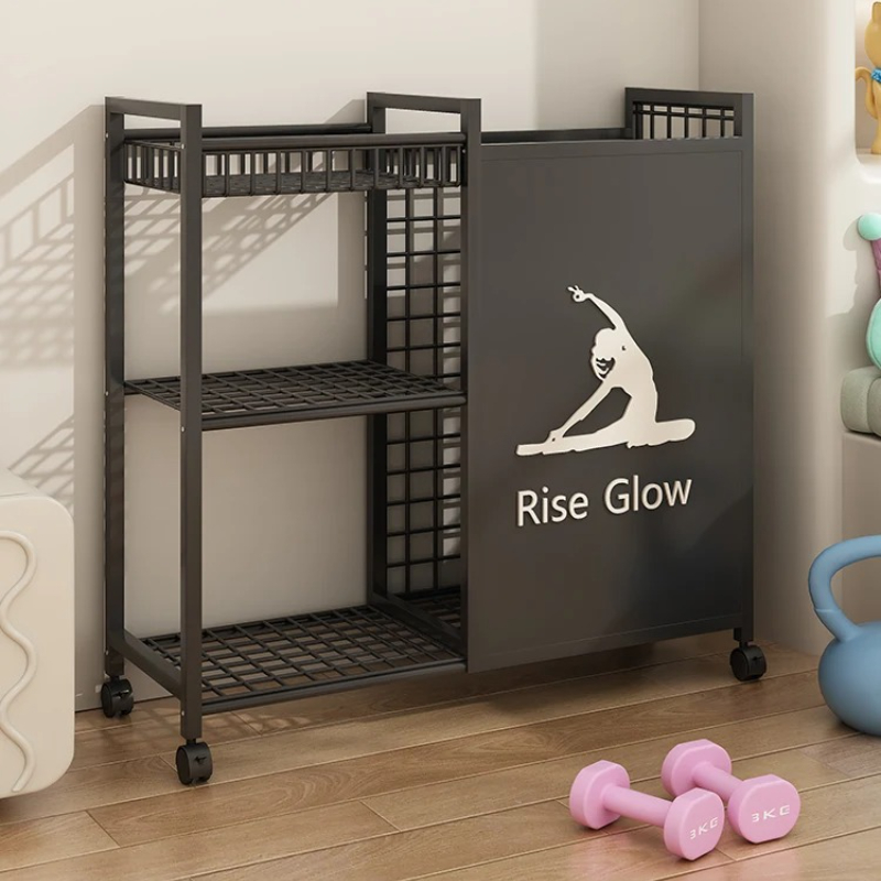 Mobile Fitness Cart with Wheel - đánh giá và giá Yoga Fitness Studio