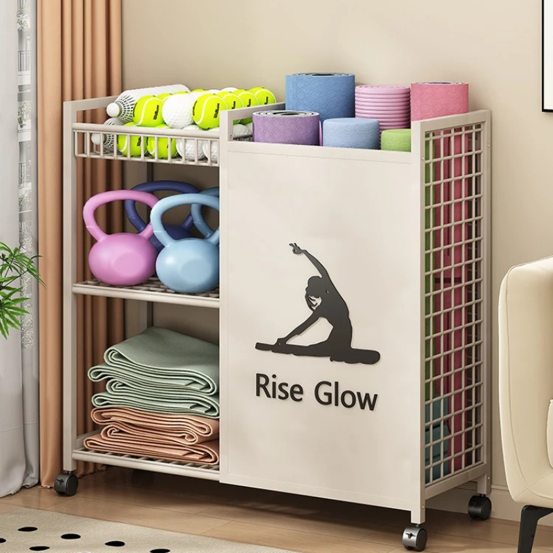 Mobile Fitness Cart with Wheel - đánh giá và giá Yoga Fitness Studio