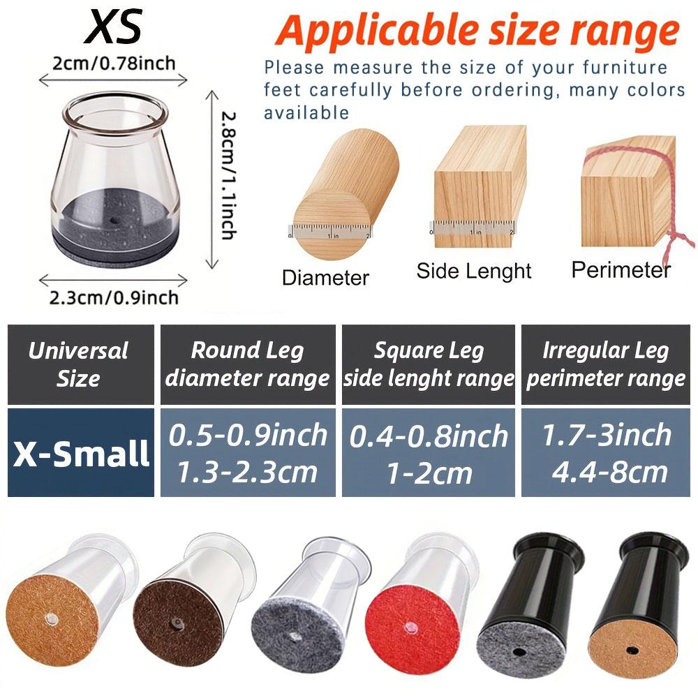 20PCS-Extra Small Chair Leg Fl - đánh giá và giá Sit Up Bar Floor