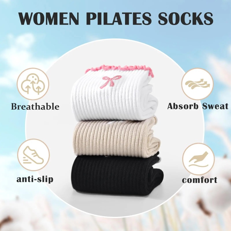 Professional Yoga Socks, Cotto - đánh giá và giá Fitness Yoga
