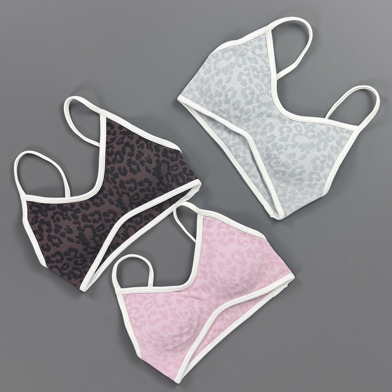 Sports Bra Women Leopard Print - đánh giá và giá Stretch Strap Yoga