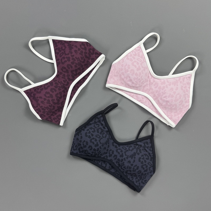 Sports Bra Women Leopard Print - đánh giá và giá Stretch Strap Yoga