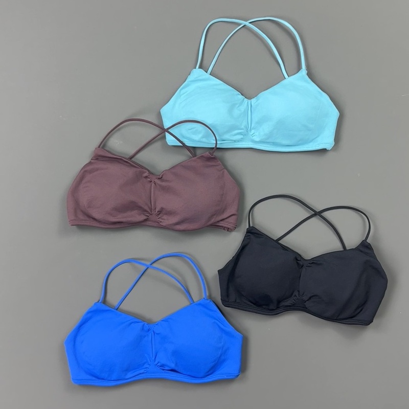 HISTELLO Front Ruched Cross Ba - đánh giá và giá Yoga Mat For Fitness