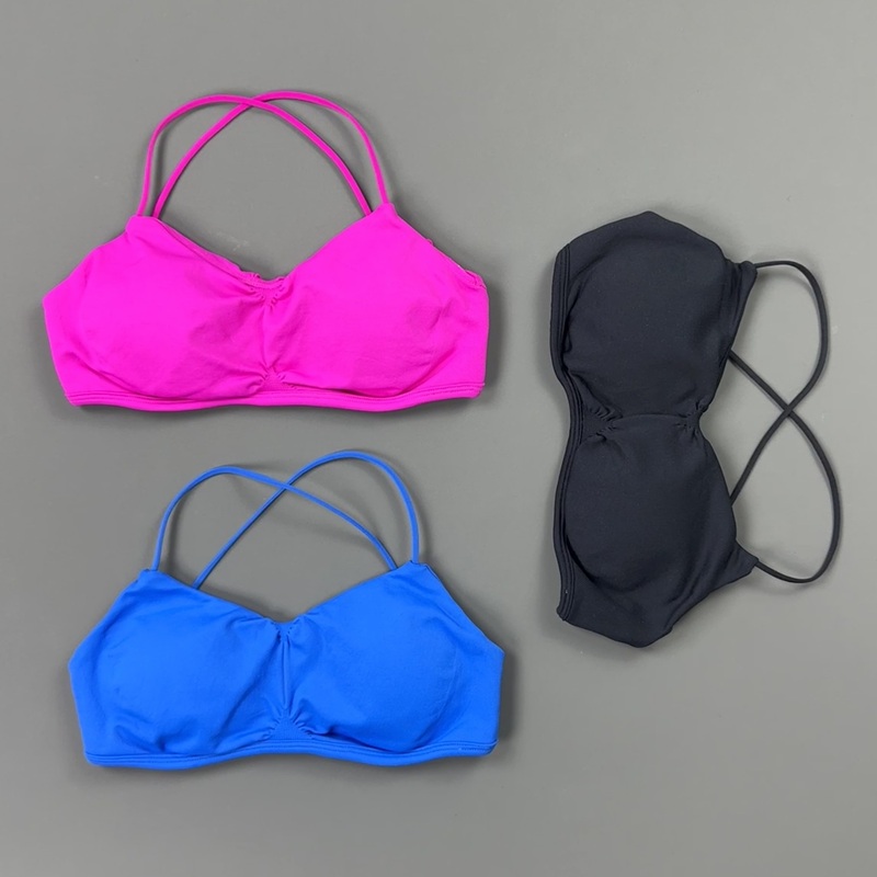HISTELLO Front Ruched Cross Ba - đánh giá và giá Yoga Mat For Fitness