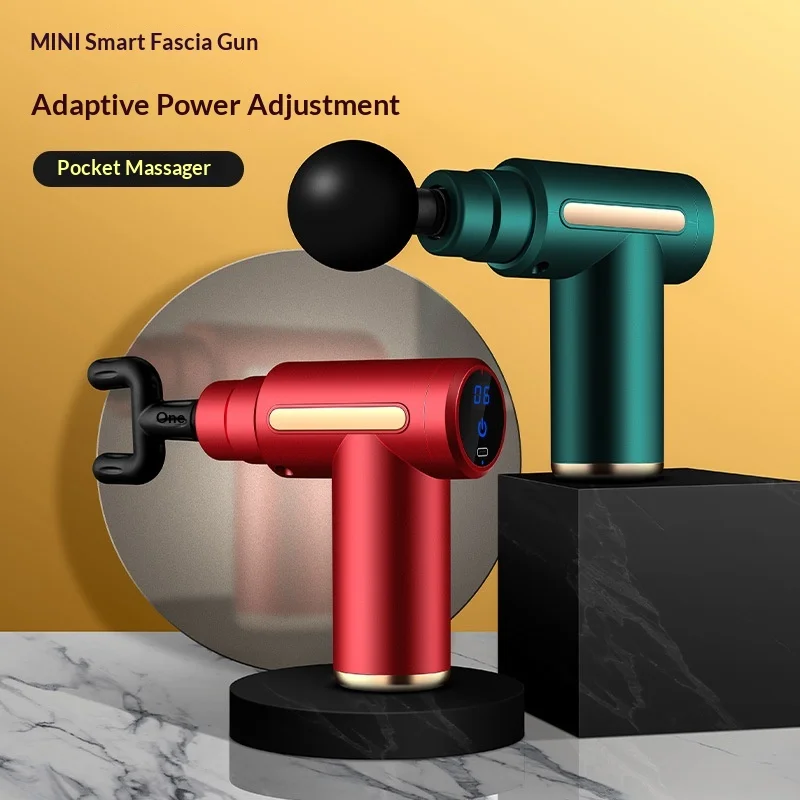 Portable Mini Massage Gun USB  - đánh giá và giá Vibration Massage Gun