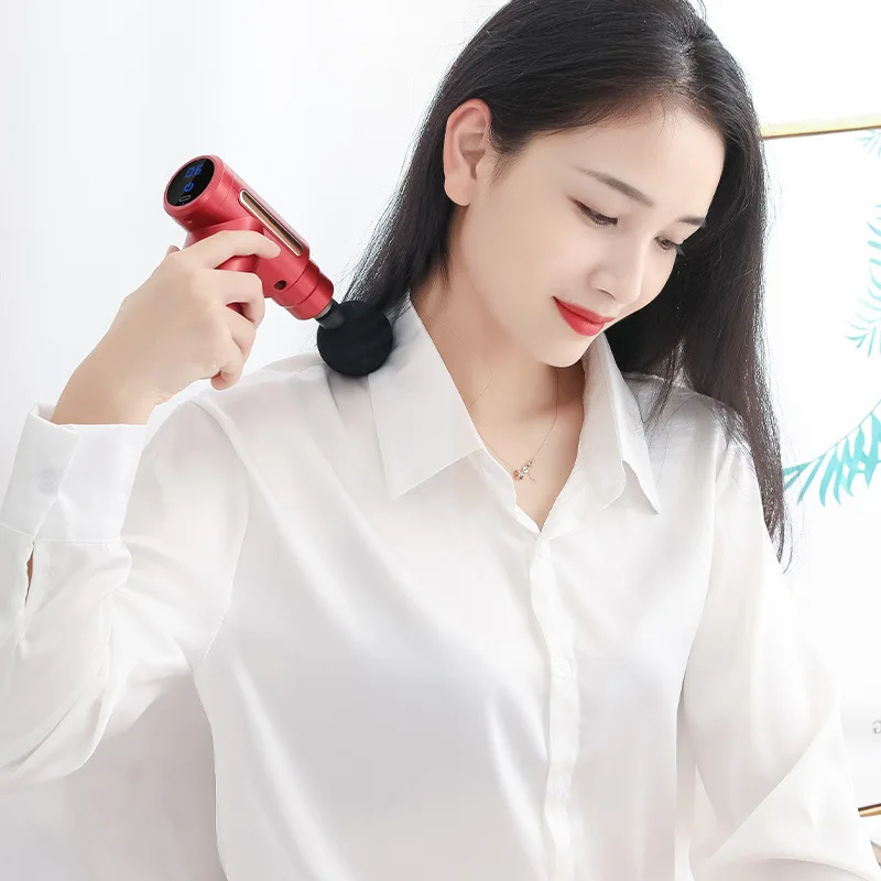 Portable Mini Massage Gun USB  - đánh giá và giá Vibration Massage Gun