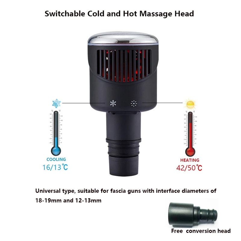 New Heat-Cold Fascia Gun Massa - đánh giá và giá Vibration Massage Gun