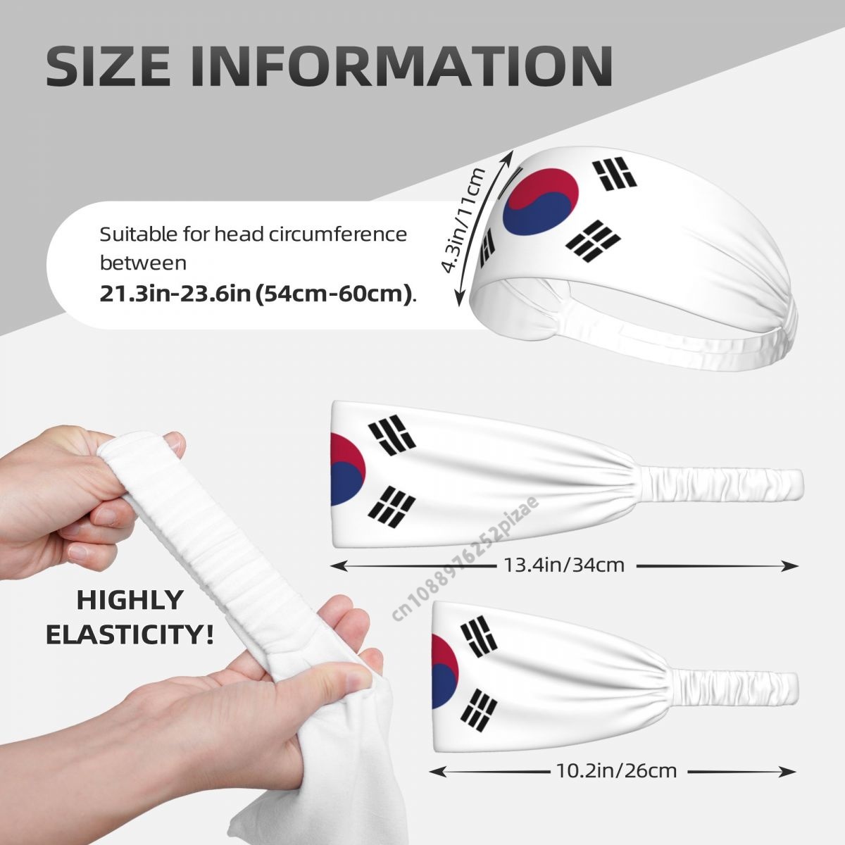 South Korea Flag Men Women Ban - đánh giá và giá Stretch Strap Yoga