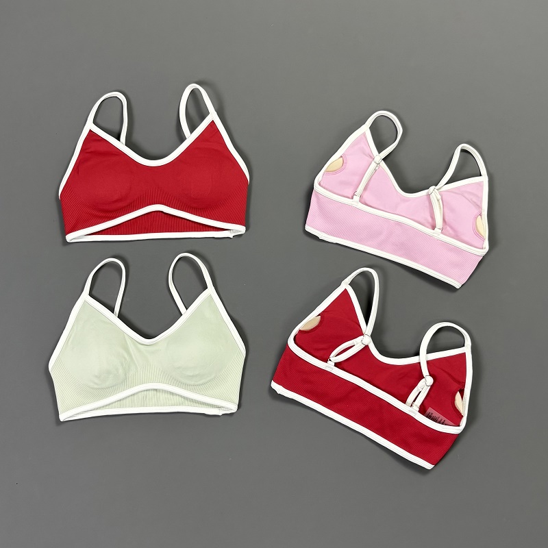 Women Contrastline Yoga Bra V  - đánh giá và giá Yoga Mat For Fitness