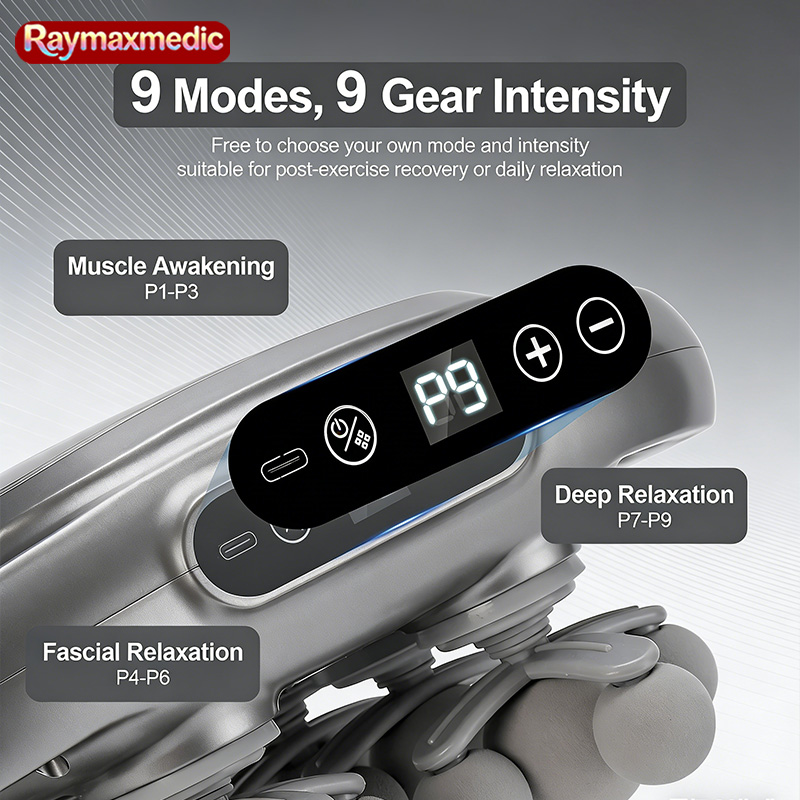 Raymax 22-Head Fascia Gun High - đánh giá và giá Vibration Massage Gun