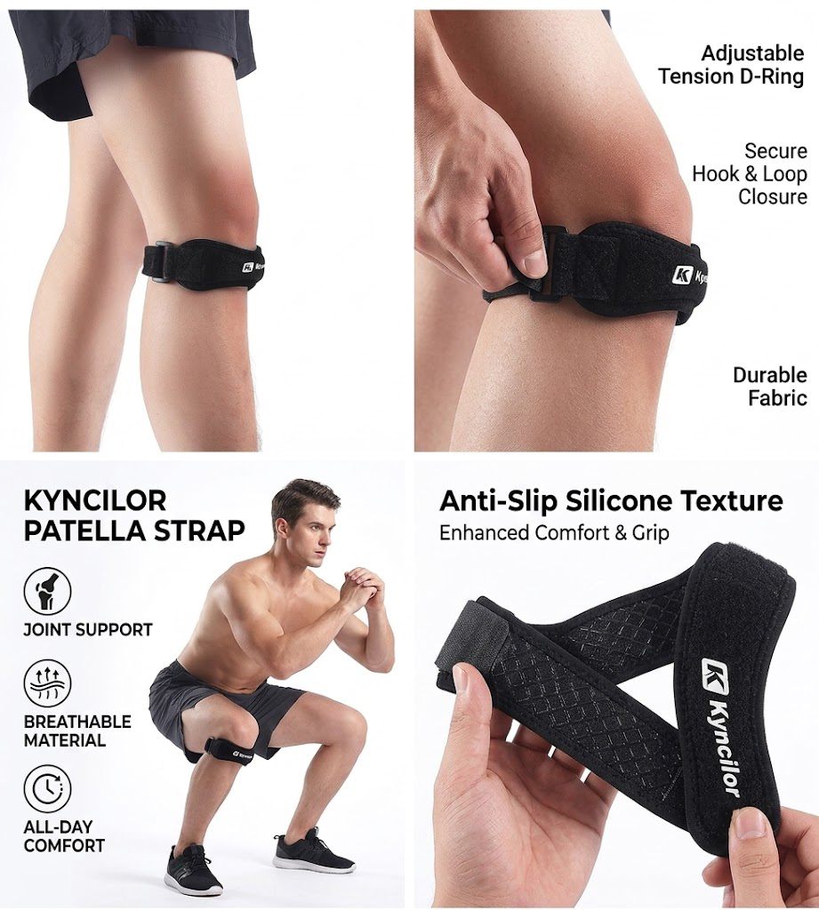 1 Sports Leg Sleeve, Full Leg  - đánh giá và giá Knee Sleeve Compression