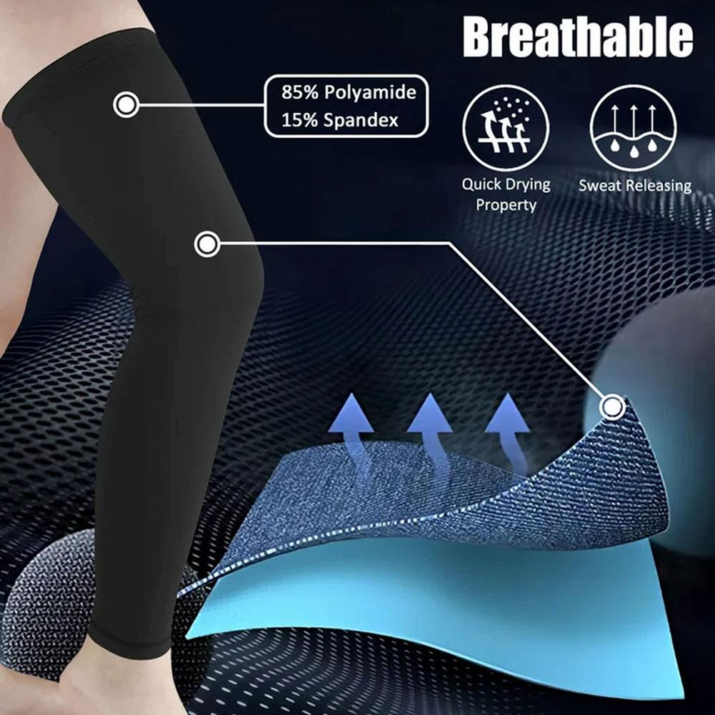 Sun Protection Leg Covers Leg  - đánh giá và giá Knee Sleeve Compression