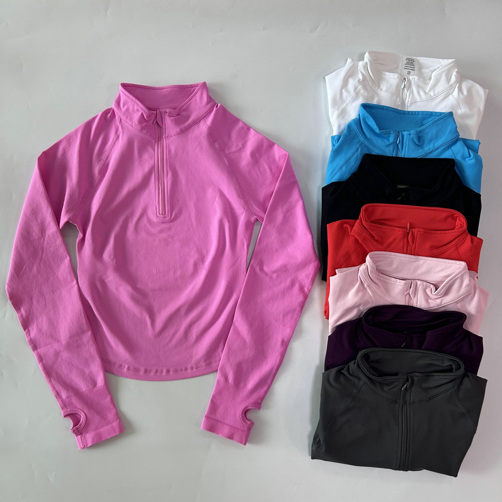 No Logo Yoga Jacket With Half  - đánh giá và giá Fitness Yoga