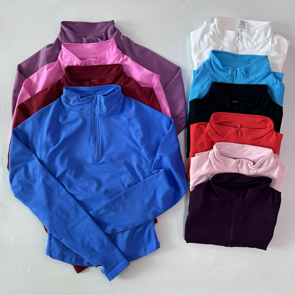 No Logo Yoga Jacket With Half  - đánh giá và giá Fitness Yoga