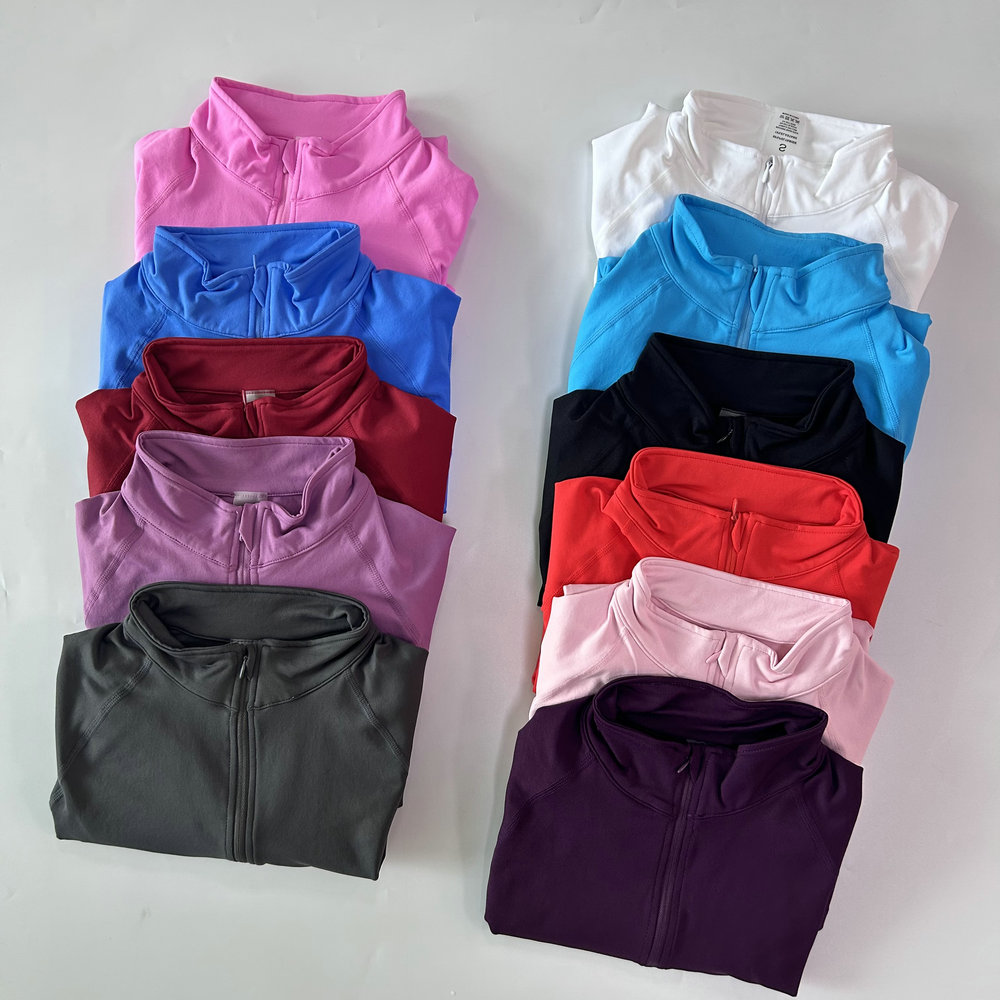 No Logo Yoga Jacket With Half  - đánh giá và giá Fitness Yoga